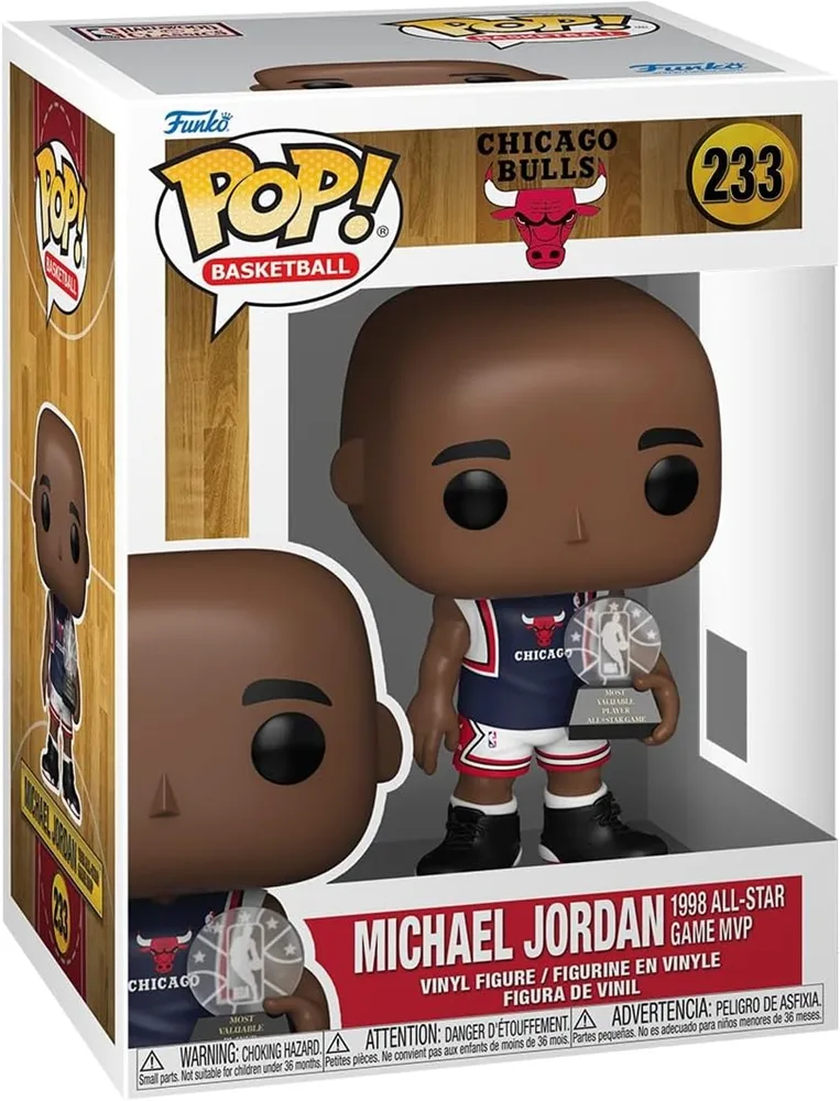 Funko Pop! - NBA Bulls - Michael Jordan (1998 All-Star Game MVP) #233