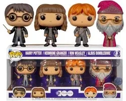 Funko Pop! - 4-Pack Harry Potter / Hermoine / Ron / Albus Dumbledore - Special Edition Warner Bros