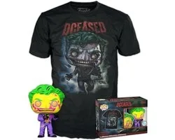 Funko Pop! - Tee Box Joker DCeased (Blacklight Exclusive) Maat M