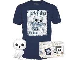Funko Pop! - & T-Shirt: Hedwig Collectors Box Exclusive Maat M