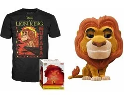 Funko Pop! - & Tee Box: Disney The Lion King - Mufasa (Size M)