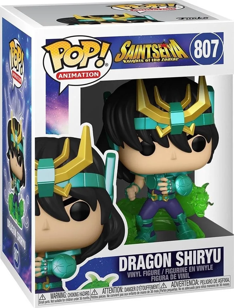 Funko Pop! - Saint Seiya Dragon Shiryu #807