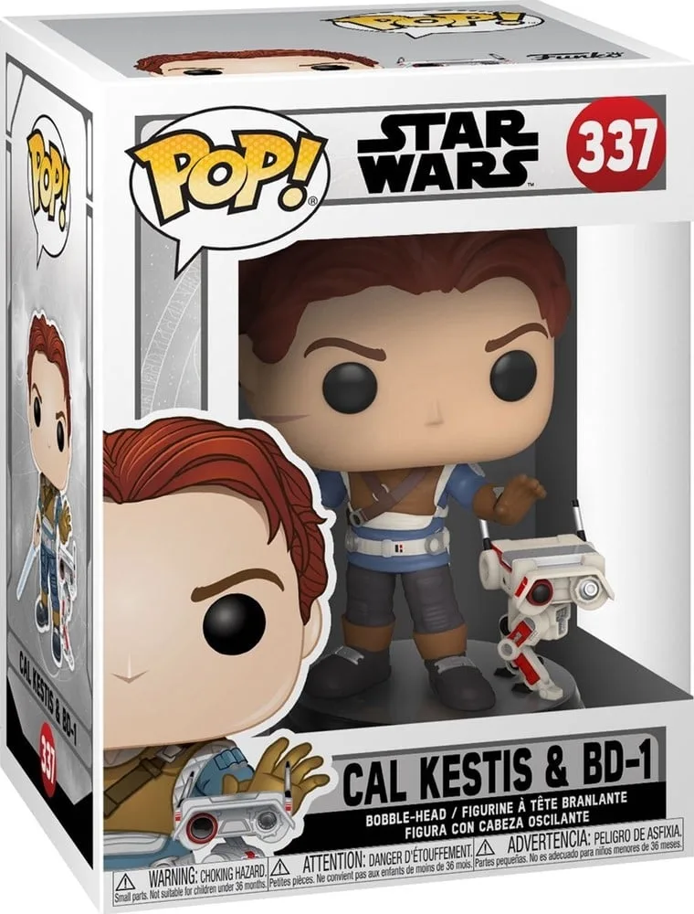 Funko Pop! - Star Wars Jedi Fallen Order Cal Kestis & BD-1 #337
